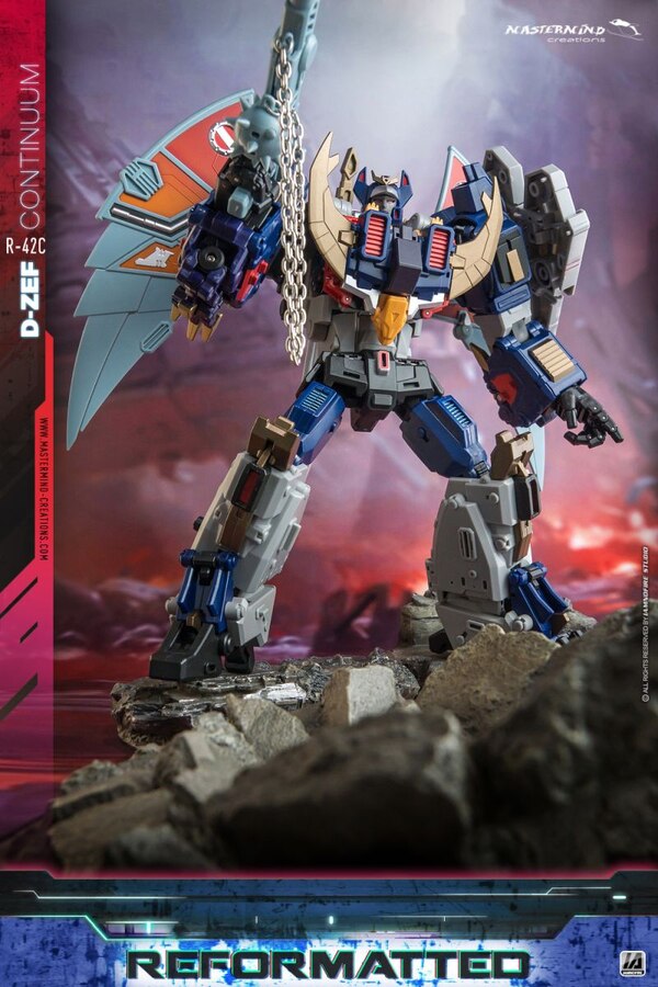 Mastermind Creations R-42C D-Zef Continuum (Deathsaurus) Toy 